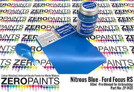 Zero Paints 1431 Nitrous Blue Ford