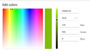 Rgb Or Hex Code For A Color