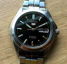 seiko 5 automatic 7s26c wrist watch