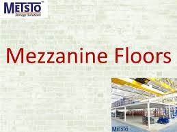 ppt importance of mezzanine floors in
