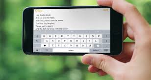 It can be turned on in iphone settings, or with. Guide Access A Bigger Keyboard In Landscape Mode On The Iphone Ios 9 Tapsmart