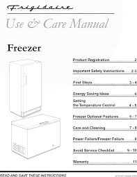 Busca el manual de tu electrodoméstico electrolux. Frigidaire Ffh17f7hwd User Manual Freezer Manuals And Guides L0904365