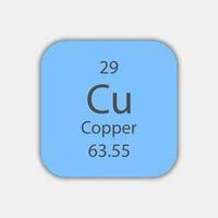 copper element vector art icons and