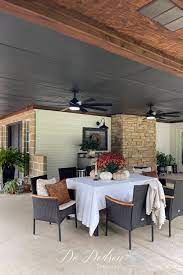 Why I Painted My Porch Ceiling Black