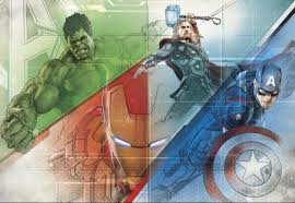 avengers wall poster for decor rs 500