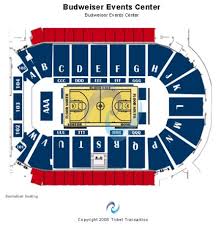 Budweiser Events Center Tickets And Budweiser Events Center