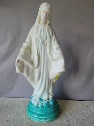 Virgin Mary Our Lady Madonna Plastic