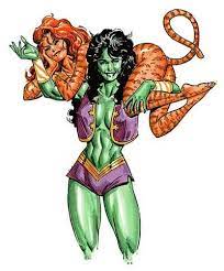 Lesbian she hulk