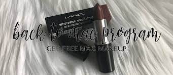 get free mac makeup with the back to