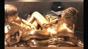 Golden slim twinks barebacking with gold cumming - ThisVid.com