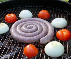 boerewors south african sausage and a