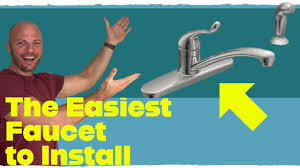 install a kitchen faucet for beginners