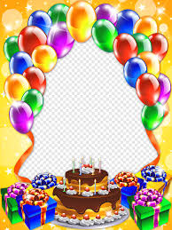 balloons and cake birthday cake happy