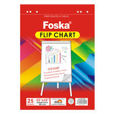 Flip Chart Pad 80gms X 3pcs