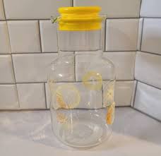 Vintage Pyrex Glass Lemon Slice Juice P