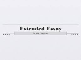 EXTENDED ESSAY  Overview Jackson High    What is the Extended     Environmental Systems is offered as a SL Transdisciplinary Subject   counting for either Group   or   