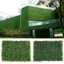 1 Pc Artificial Wall Grass Matt Green