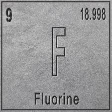 fluorine chemical element sign