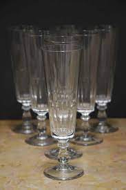 Cut Glass Precious Vase Wine Glasses