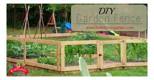 build a diy raised bed garden fence