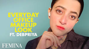 everyday office makeup look ft debpriya