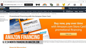 You place your spend on it and you pif and earn rewards. Amazon Financing With Amazon Store Card Up To 24 Month Financing Equal Pay Financing Youtube