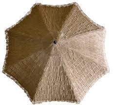 Thatched Hula Style Market Patio Umbrellas