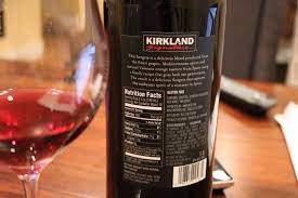 kirkland sangria first pour wine