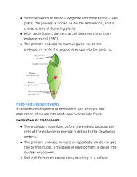 Sexual Reproduction In Flowering Plants - Notes