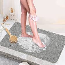 loofah shower mat for inside shower non