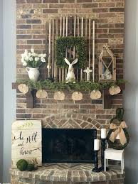 Spring Mantel Decor Ideas