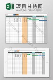 Plantilla Excel De Project Gantt Chart Plantillas De Excel