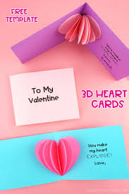 However, the assembly takes time and patience. How To Make A 3d Heart Card I Heart Crafty Things