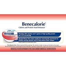 nestle benecalorie calorie and protein