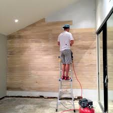 How To Make A White Washed Wood Plank Wall