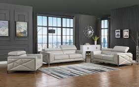 Gray Leather Sofas Armchairs Couches