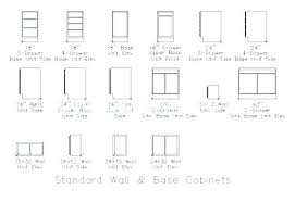 Kitchen Cabinet Size Chart Standard Sizes Toe Kick Height Uk