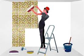 how to hang paper based wallpaper