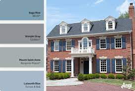 roof color for a red brick house