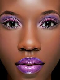 purple eyeshadow for black women