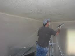 replace dated popcorn ceilings with