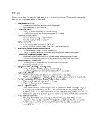List Of Resume Skills Examples Magdalene Project Org