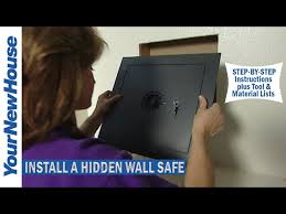 Wall Safe Instructions