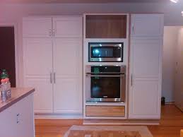 Built In Microwave Oven Stacked On