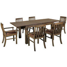 Classic mission or craftsman dining furniture often features elegantly simple designs, heavy proportions, and accented joinery. Arts And Crafts Mission Style Dining Sets For Sale Ebay