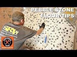 pebble tile shower floor tips 5 key