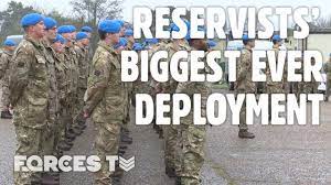 british reservists before their biggest