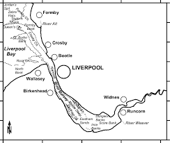 2 Location Map Of The Mersey Estuary And Localities