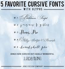 14 handwriting fonts for word images