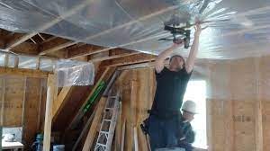 cold climate attic air sealing fine